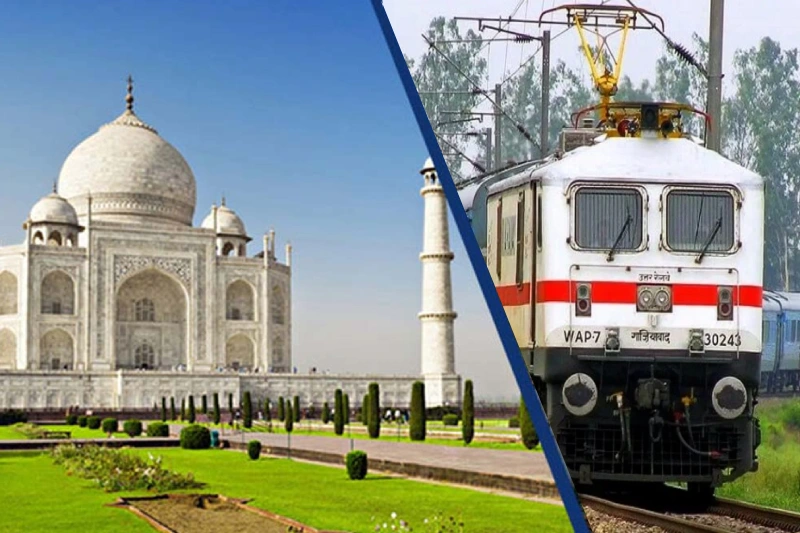 Taj Mahal Tour From Delhi by Superfast Train 
